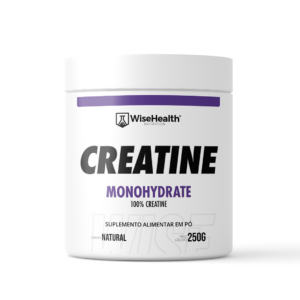 Creatina Monohidratada 100% Pura 250g WiseHealth