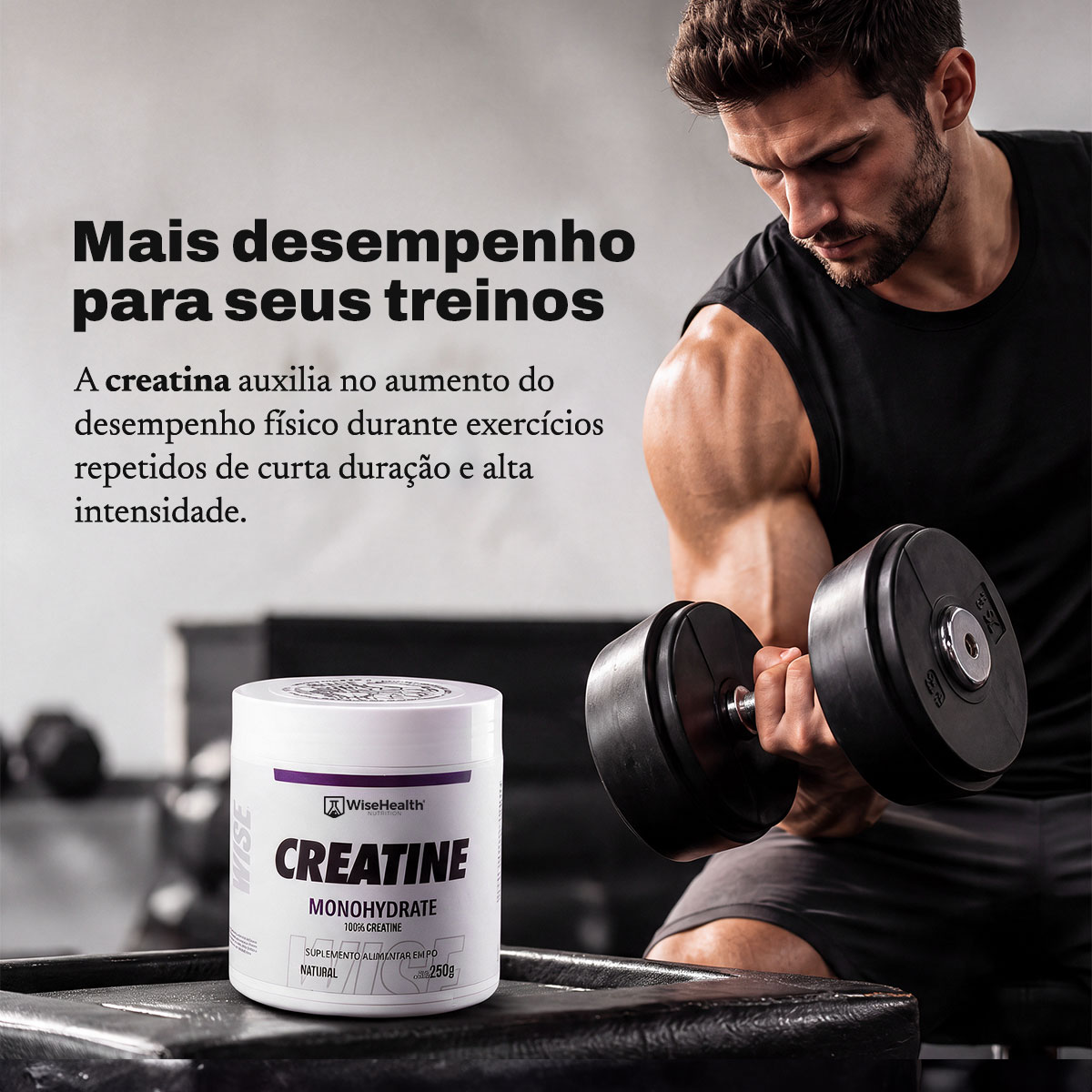 Creatina pura wise
