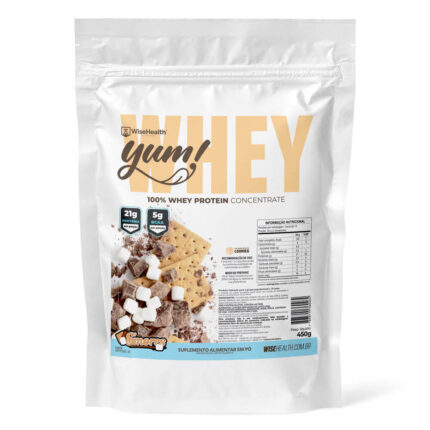 Yum Whey 100% Concentrado S'mores 450g Wise