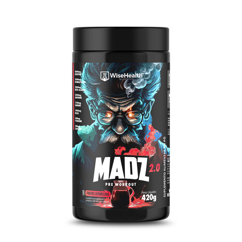 Pré Treino MADZ 2.0 - Frutas Vermelhas