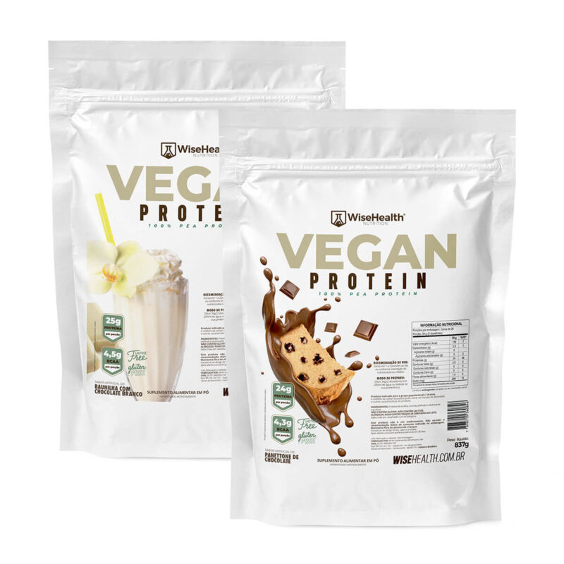 Kit 2 Vegan Protein - Proteína Vegana Wise