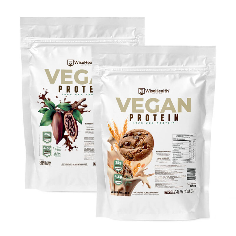 Kit 2 Vegan Protein - Proteína Vegana Wise