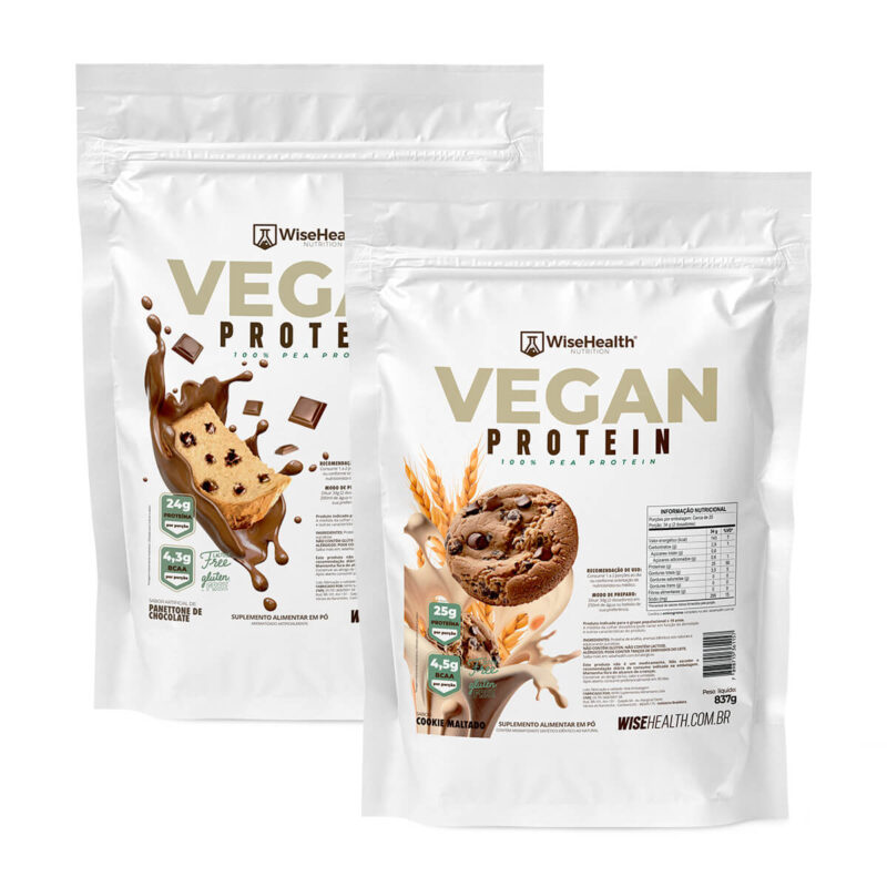 Kit 2 Vegan Protein - Proteína Vegana Wise