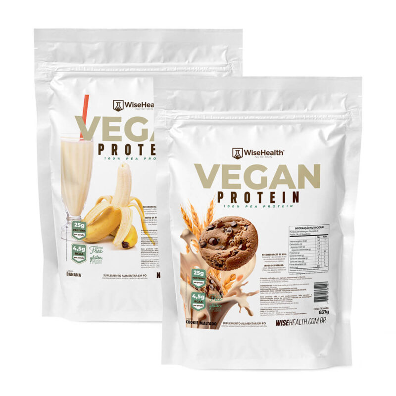 Kit 2 Vegan Protein - Proteína Vegana Wise