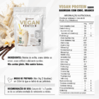 Tabela Nutricional Vegan Protein Baunilha com Chocolate Branco Wise