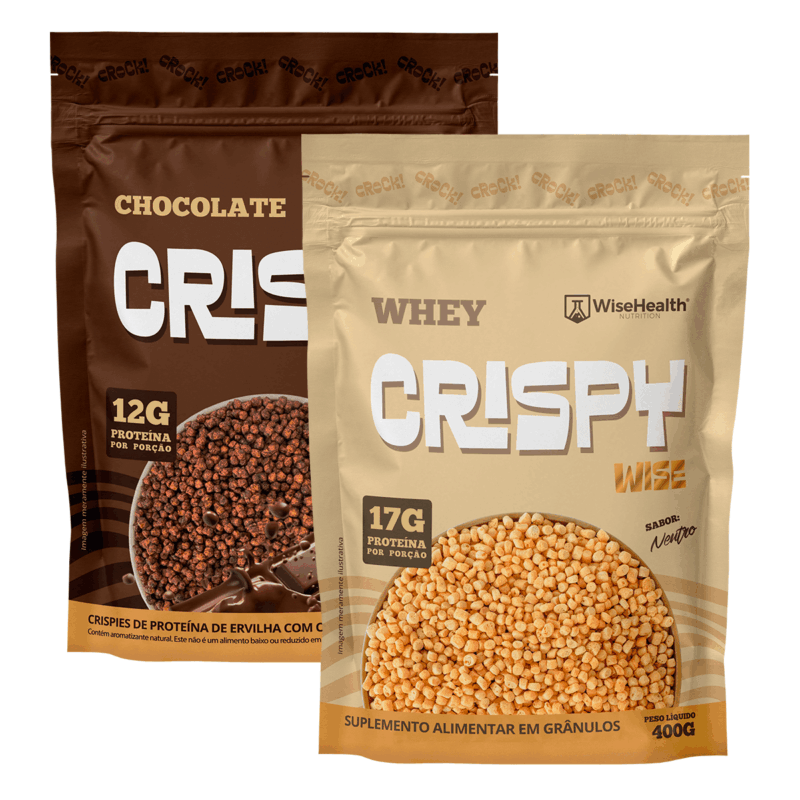 Kit Crispy Wise Chocolate + Crispy Wise Whey