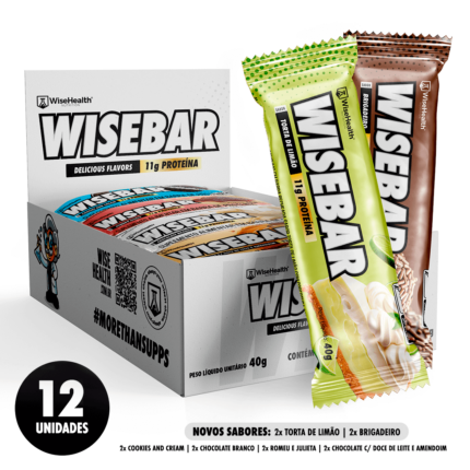 Wisebar Caixa Mista 6 sabores