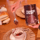 Chocolate com crispy de proteina