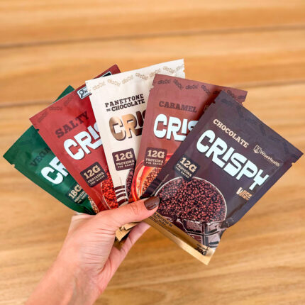 kit degustação crispy wise sachês