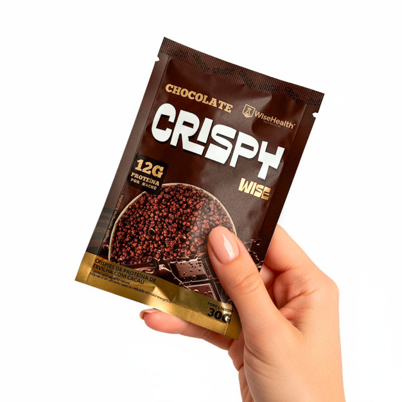 Sachê Crispy Wise sabor Chocolate