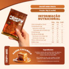 KIT 6 SACHÊS CRISPY WISE sabores Chocolate e Caramelo (30g cada) - Crispie proteico - Imagem 4