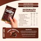 KIT 6 SACHÊS CRISPY WISE sabores Chocolate e Caramelo (30g cada) - Crispie proteico - Imagem 3