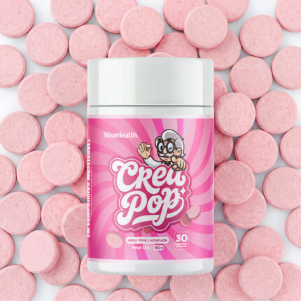 creapop pastilhas mastigáveis creatina