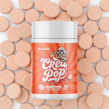 creapop pastilhas mastigáveis creatina