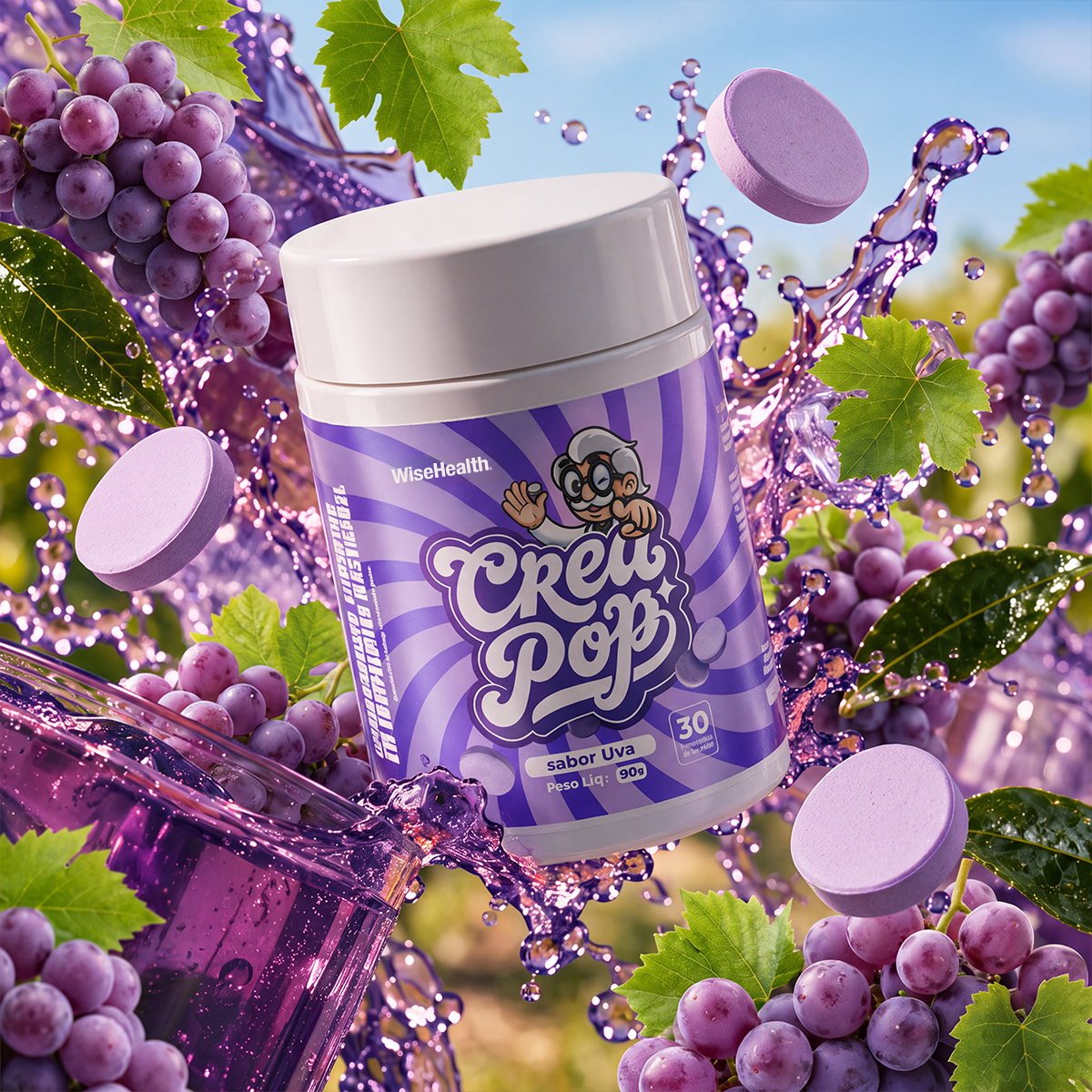Creatina em pastilha Creapop