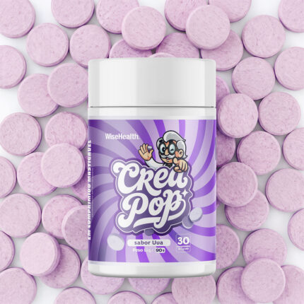 creapop pastilhas mastigáveis creatina