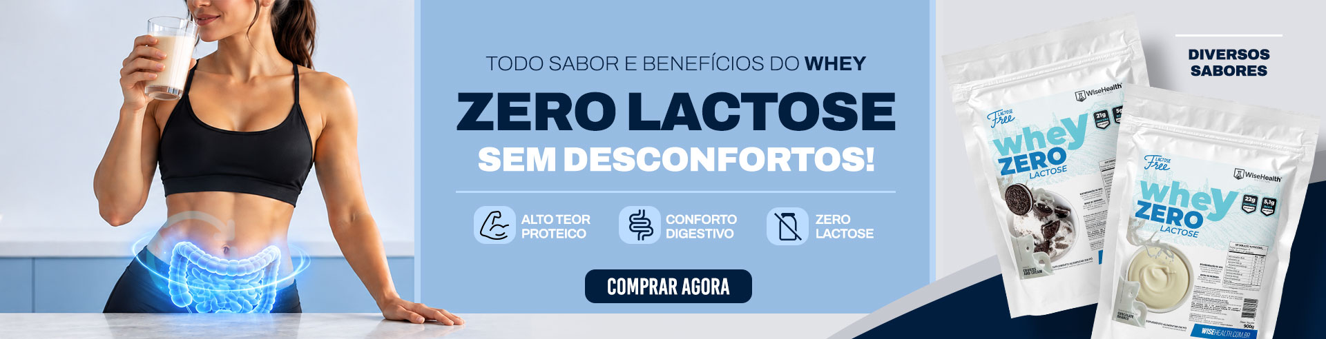 whey zero lactose wise